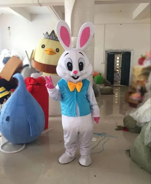 2023 new Halloween Easter Bunny Mascot Costumes Rabbit Bunny Adult Mascot
