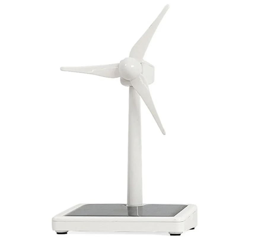 Mini-Solarenergie-Windmühle, Desktop-Windturbinenmodell, solarbetriebene Windmühle für Fahrzeugfenster, Tönung, Wärmedämmung, Test CDF510