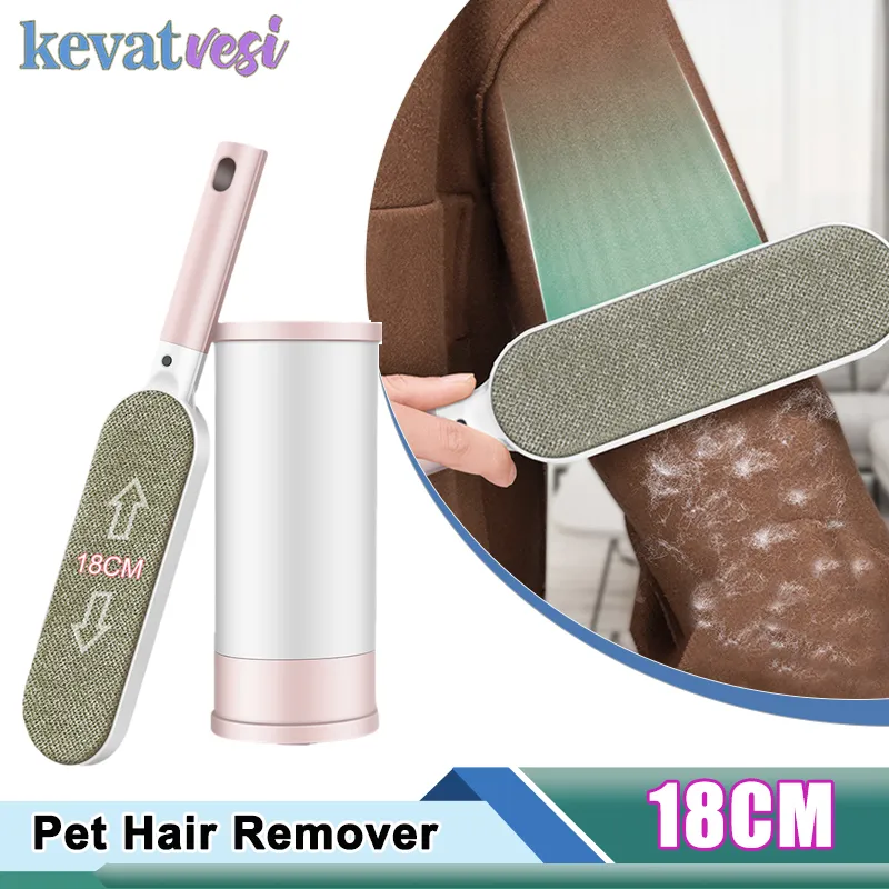 Łączki kłaczarni szczotki do usuwania ubrania pędzel samosiężający pies kota Pet Hair Hair Anti Static Wool Dust Sticky Usuń futro 230617