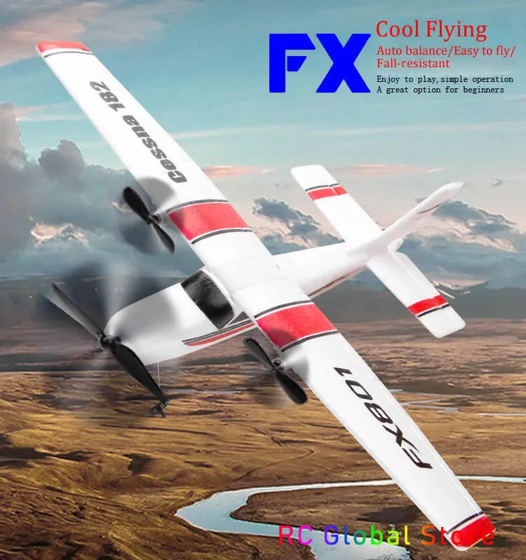 Electric RC Aircraft Beginner's Glider: Lightweight Foam Remote Control ...