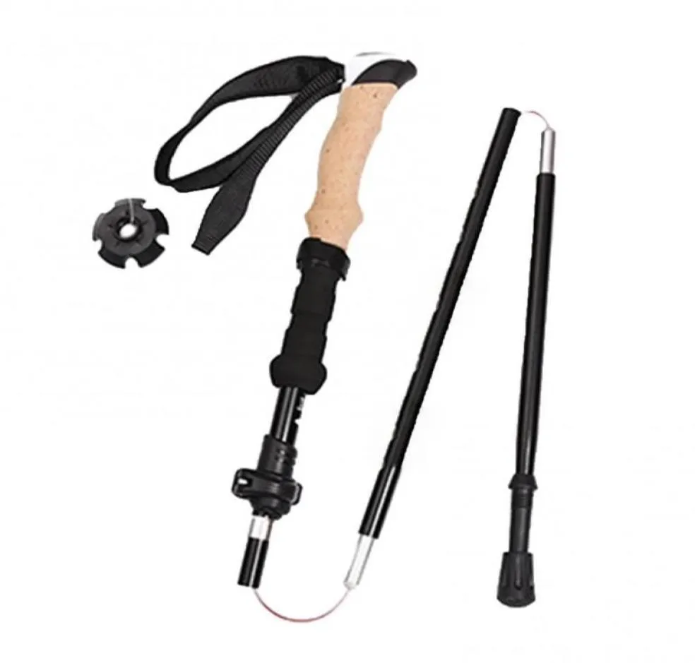 Ice Axes 50 Telescopic Ultralight King Pole Anti Shock Hiking Stick