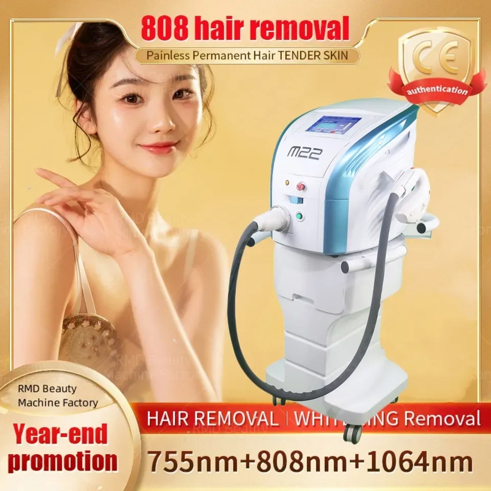 Het ce m22 ipl opt machine rf estetiskt laser hår ta bort e-ljus hudföryngring maskin vaskulär multiapplicering hårborttagning