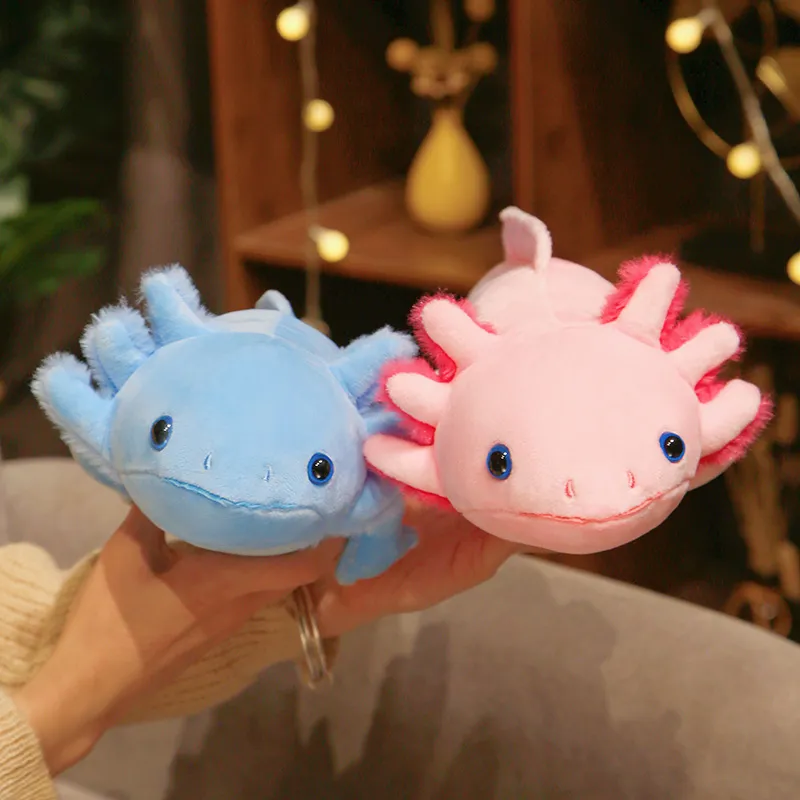 ぬいぐるみ人形45cmかわいいaxolotlぬいぐるみおもちゃの実生活シミュレーション