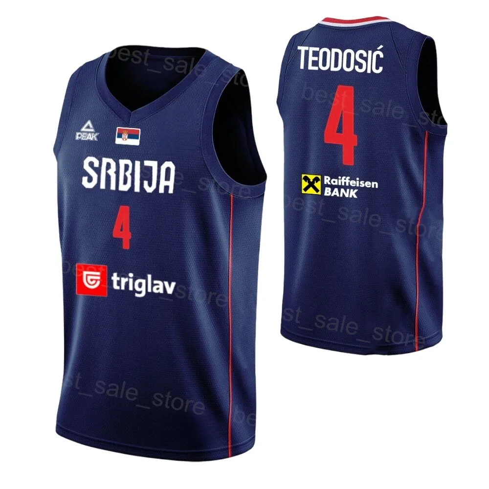 2024 World Cup Serbia Basketball Srbija Jersey Petrusev RISTIC MITROVIC GUDURIC Avramovic DOBRIC From Factory outlet 12.69 DHgate.Com