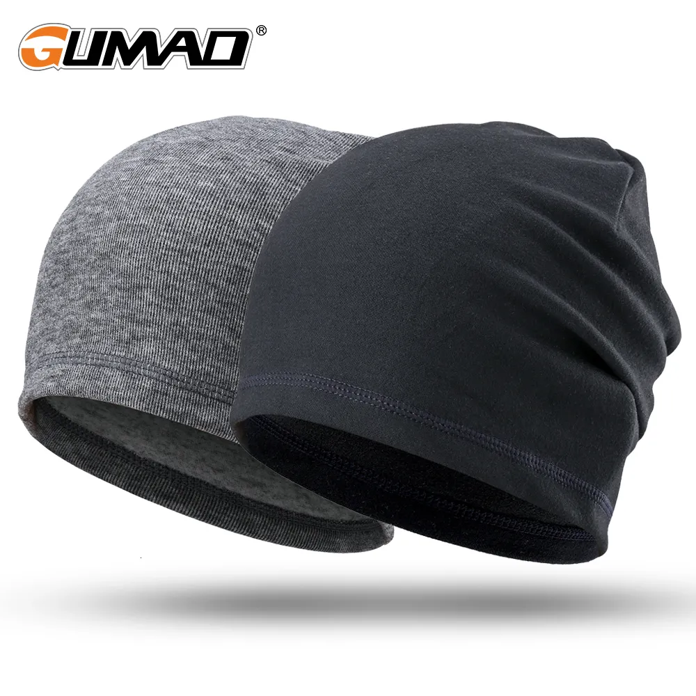 Snapbacks Hiver Bonnet Chapeau Thermique Réchauffeur Cap Running Sports Stretch Fit Chapeaux Mince Ski Randonnée Cyclisme Snowboard En Plein Air Casquettes Hommes Femmes 230615