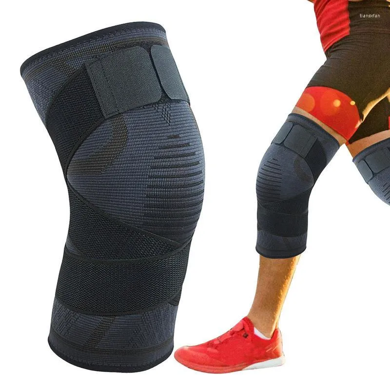 Diz Padleri Erkekler İçin Voleybol Brace Sleeve Spor Koruyucu Dişli Çalışan Badminton Futbol