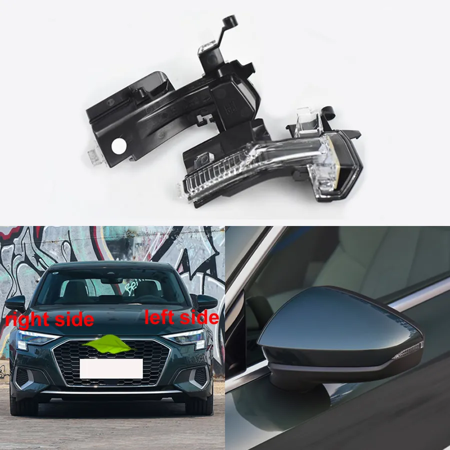 Car Accessories Rear View Front Blinker Light Side Mirror