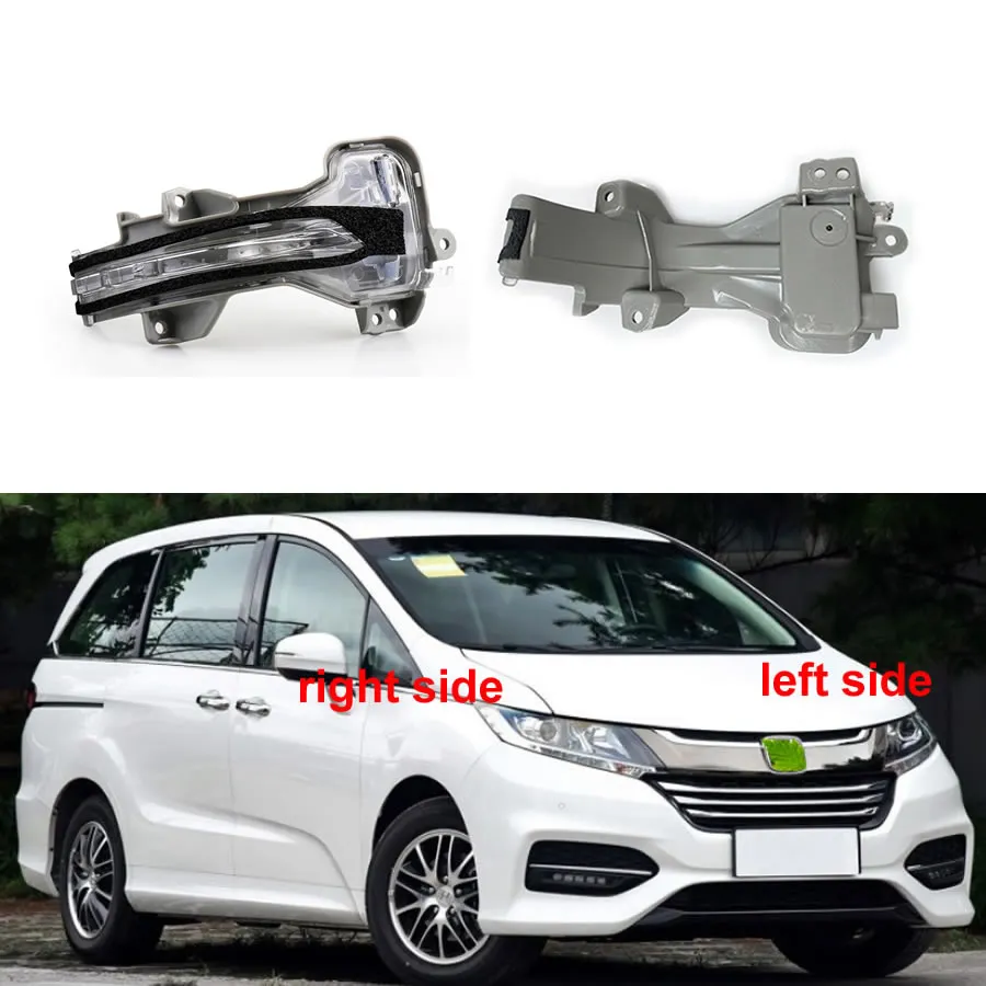 Para honda odyssey elysion 2015-2022 acessórios do carro retrovisor espelho retrovisor virar sinal de luz indicadora lâmpada lateral