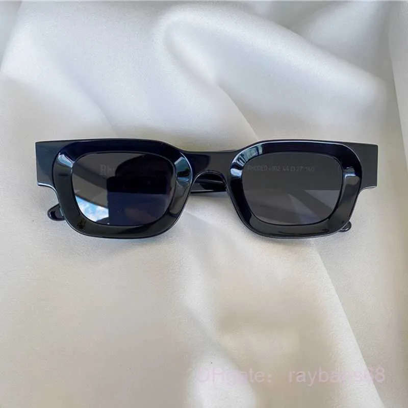 Rhude x Thierry Lasry Rhodeo Street lunettes de soleil hommes et femmes carré Anti-uv400 mâle Steampunk Premium acétate lunettes solaires