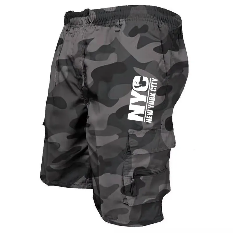 Heren Shorts Summe Mannen Elastische Taille Shorts Combat Cargo Werkbroek Sport Casual Hoge Kwaliteit Korte Broek Strand Shorts Outdoor Overalls 230616