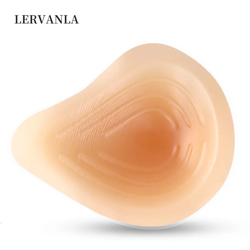 Acessórios íntimos LERVANLA VS 140g420gpiece Mastectomia Prótese de Silicone Compensação de Mama Falsa Forma Feminina 230617