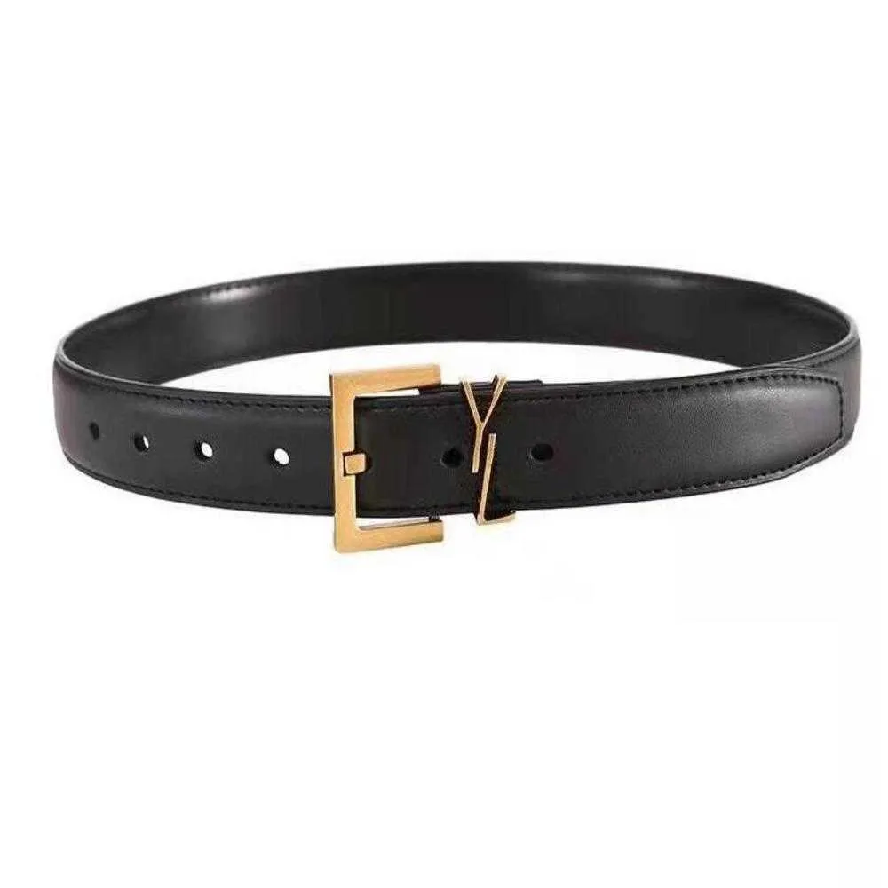 Bälte för kvinnor äkta läder 3 cm bredd högkvalitativ män designer bälten s spänne cnosme womens midjeband cintura ceintures med boxkjfz