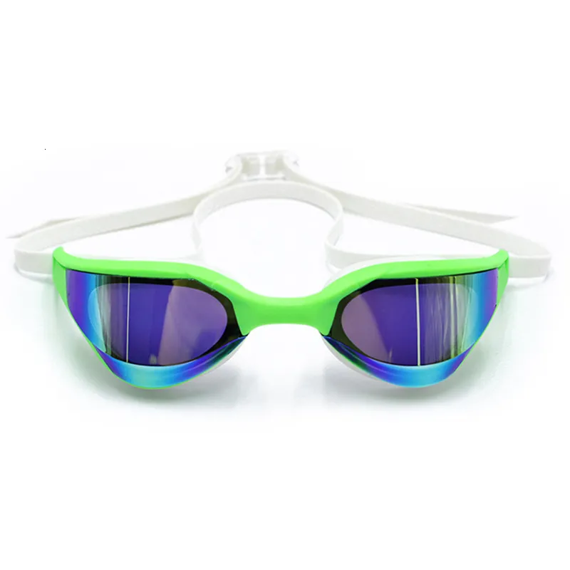 Goggles Profession Racing Swimming Glasses Plating Competition Swimming Goggles Anti-dimma Match Swim Glasögon Vattentät UV-skydd 230617