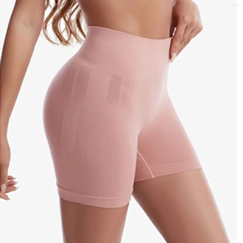 Pantaloncini attivi Leggings da yoga Dopo il parto Modellamento del corpo Pantaloni della bella collezione di pancia Angolo piatto Taglie forti con tasche per le donne