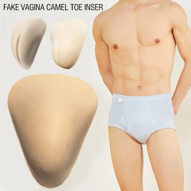 CRODRES Silicone Panties Realistic Sissy Fake Vagina Underwear Men's Camel  Toes Hiding Gaff Boxer Briefs for Transgender : : Health 