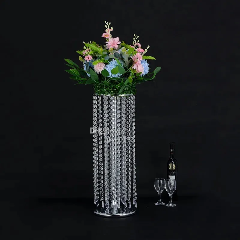 Set di 2 vasi con supporto Foglie in metallo nero - Atmosphera créateur