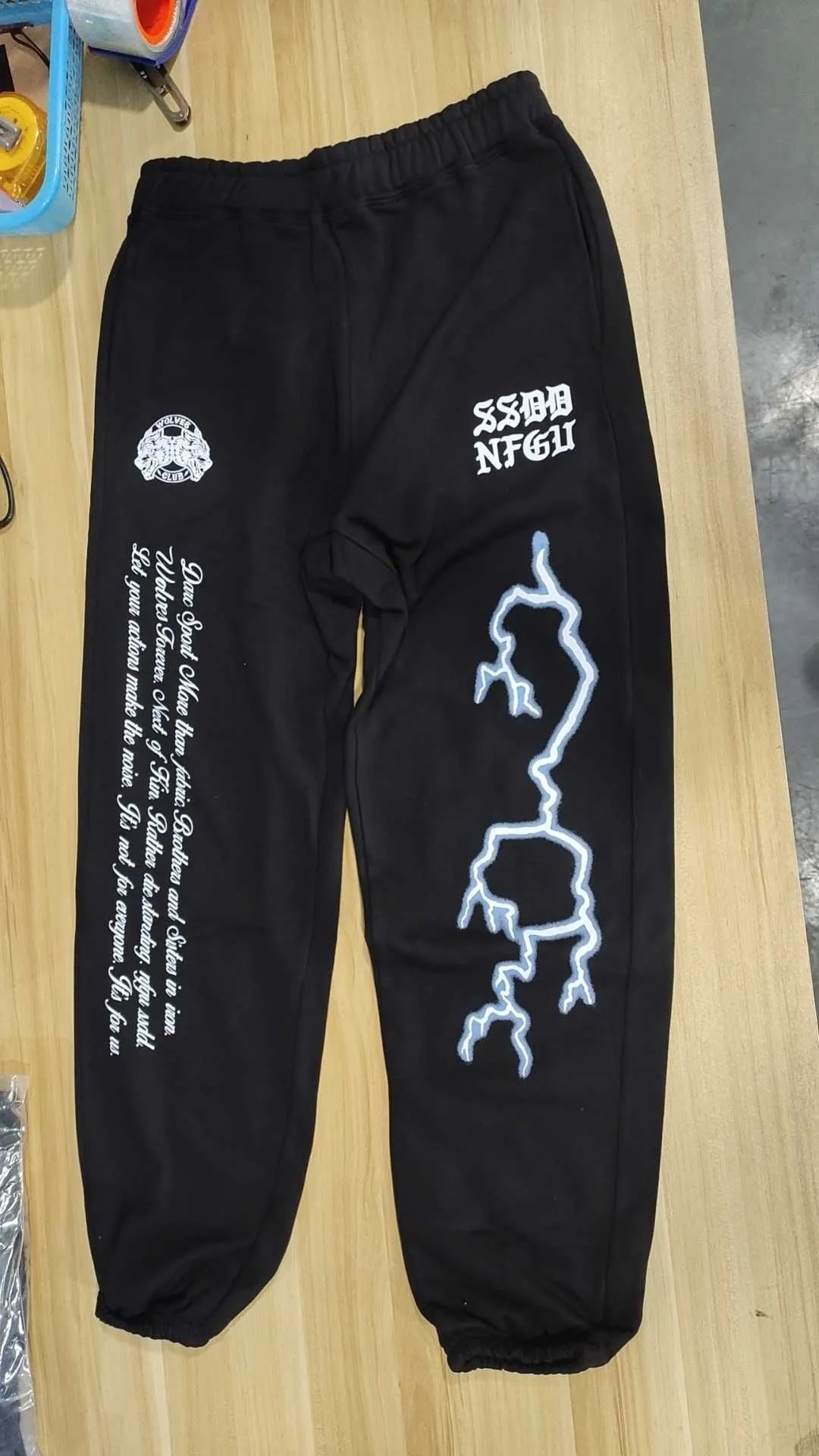 DARC SPORT Mens Street Graphic Pants Casual Warm Oversized DARC SPORT Mens Street Graphic Pants Casual Warm Oversized