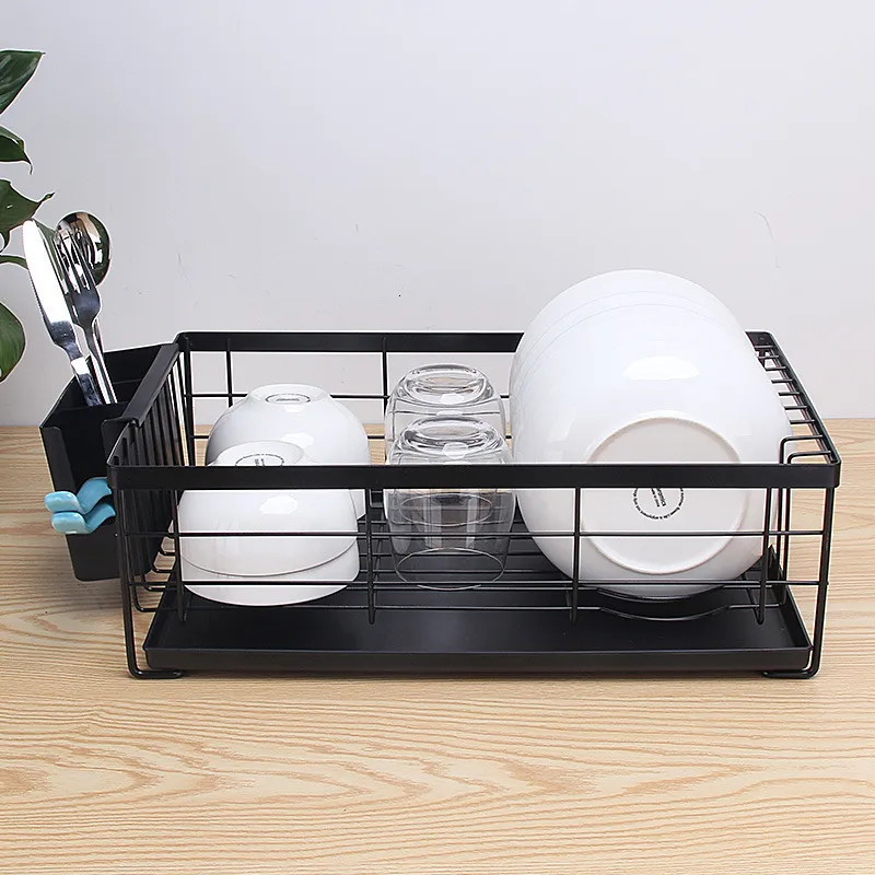 Adrinfly Kitchen Countertop Utensil Silverware Caddy Organizer Bin Holder for Utensils Flatware in Black SNPH020IN322 - The Home Depot