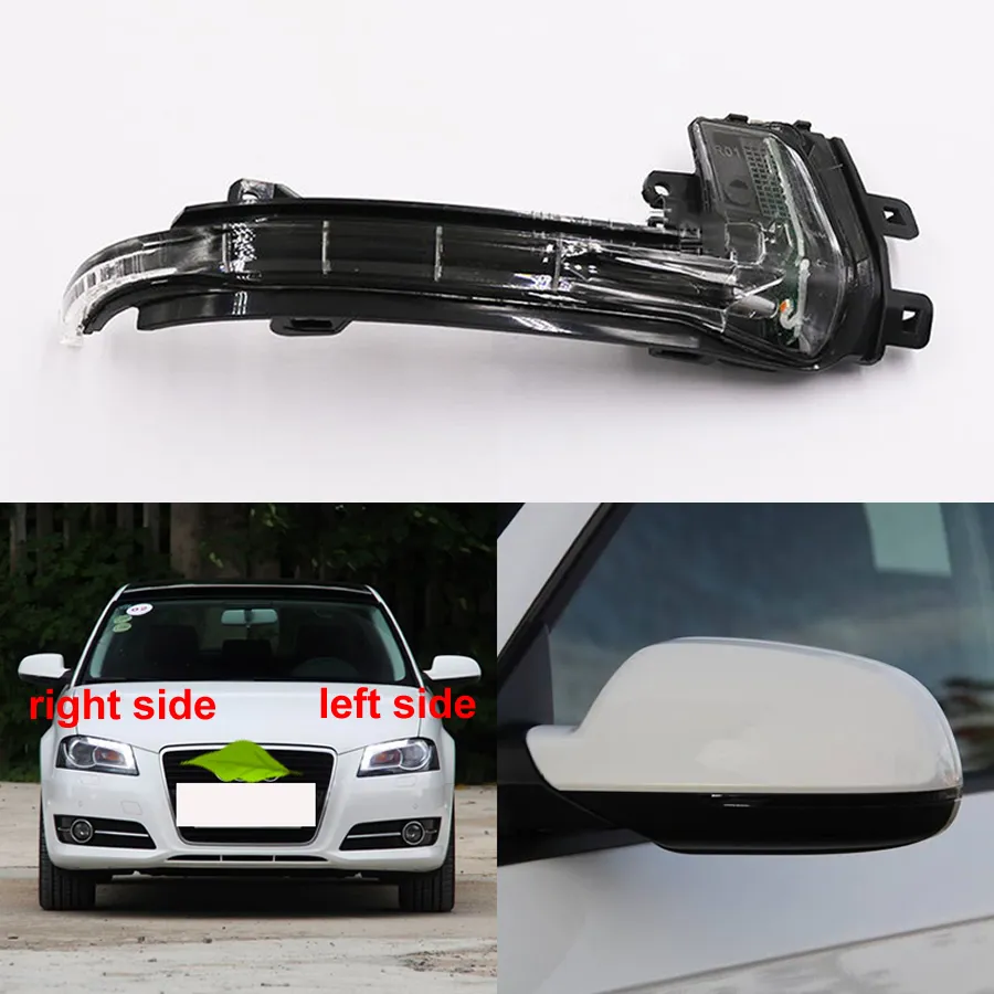 Für Audi A3 2010 2011 2012 2013 Auto Zubehör Blinker Licht Rückspiegel Lampe Seite Spiegel Rück Anzeige