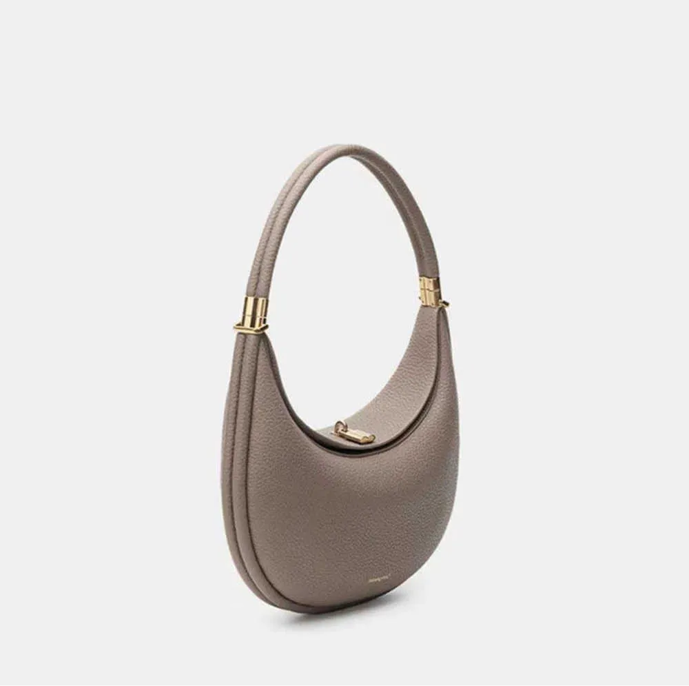 Kvällspåsar Songmont Luna Bag Luxury Designer Underarm Hobo Shoulder Half Moon Leather Purse Clutch Bags Handbag Crossbody Fashion Leisure