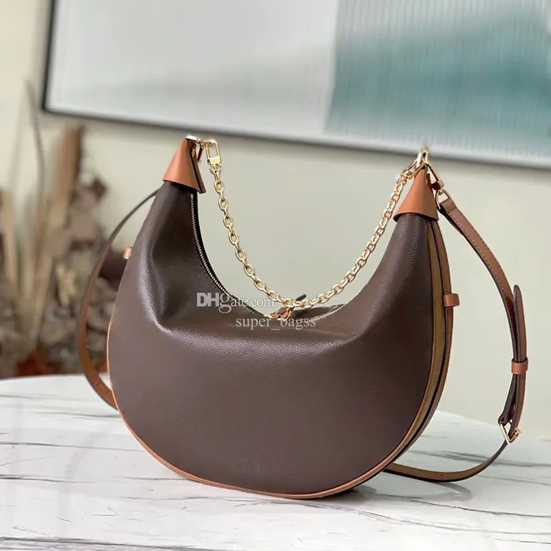 Designer Hobo bag Genuine leather Shoulder bag 38CM Luxury Crossbody bag Delicate knockoff Chain bag With Box YL210