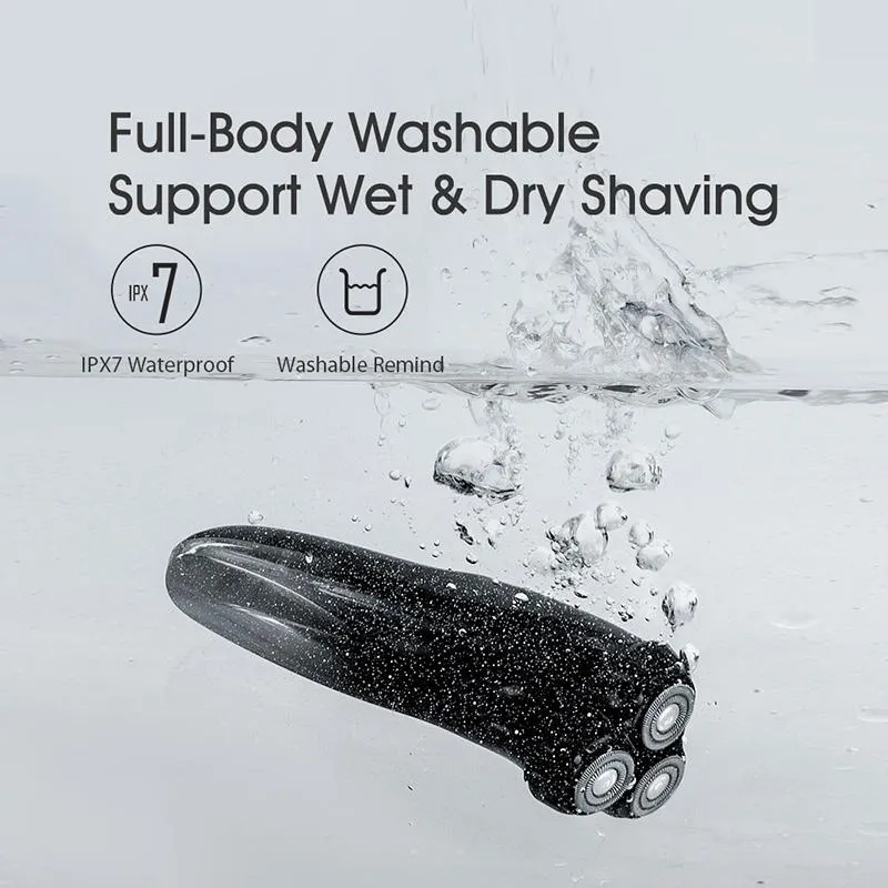 Shavers Enchen Blackstone 3 Rasoir électrique pour les hommes Full Corps Washable Rasage de barbe rechargeable Hine Rasoir électrique