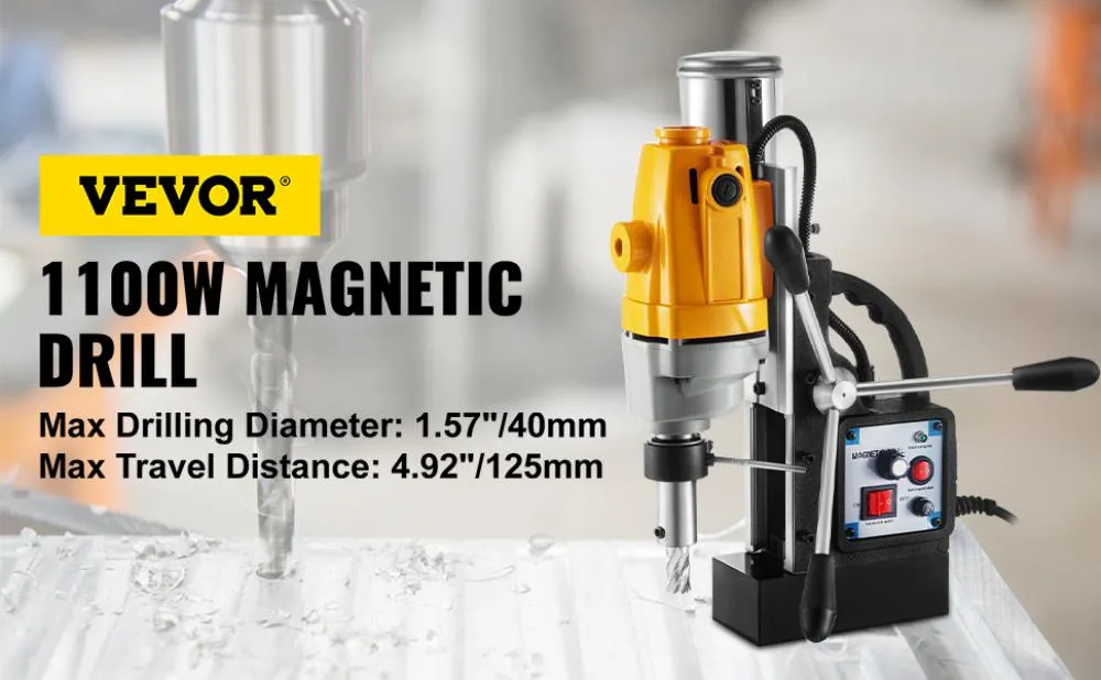 Magnetic Drill,550RPM,Electromagnetic Drill Press