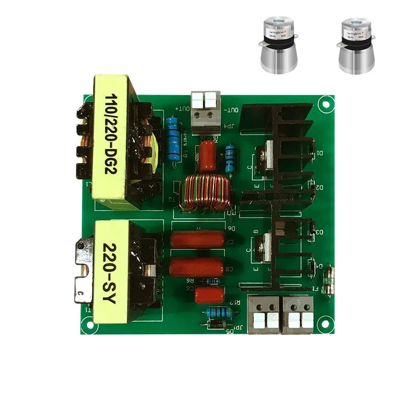 Limpadores 220V 110V 40KHz 100W Ultrassonic Cleanner Driver Placer Placa de Limpador de Ultrassom Circuito de Limpeza da Placa -mãe Placa -mãe