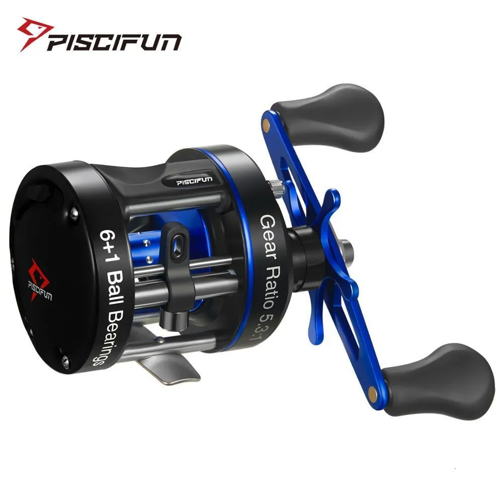 Baitcasting Reels Piscifun Chaos XS Round Reel 5.3 1 Up To 9KG