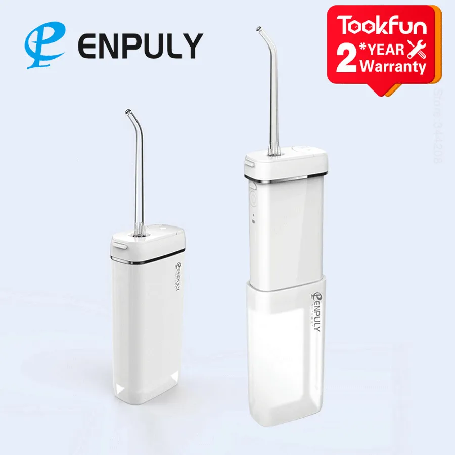 Other Oral Hygiene ENPULY Oral Irrigator M6 Plus Portable Dental Water Jet Bucal Ultrasonic For Tooth Cleaner Waterpulse Tooth 140ML Water Tank 230617
