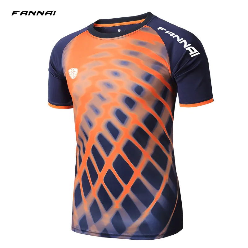 Other Sporting Goods Sport Running Fitness Soccer Jerseys Shirt Men Sport Jogging t shirt fit short sleeve body building tops clothing 230617