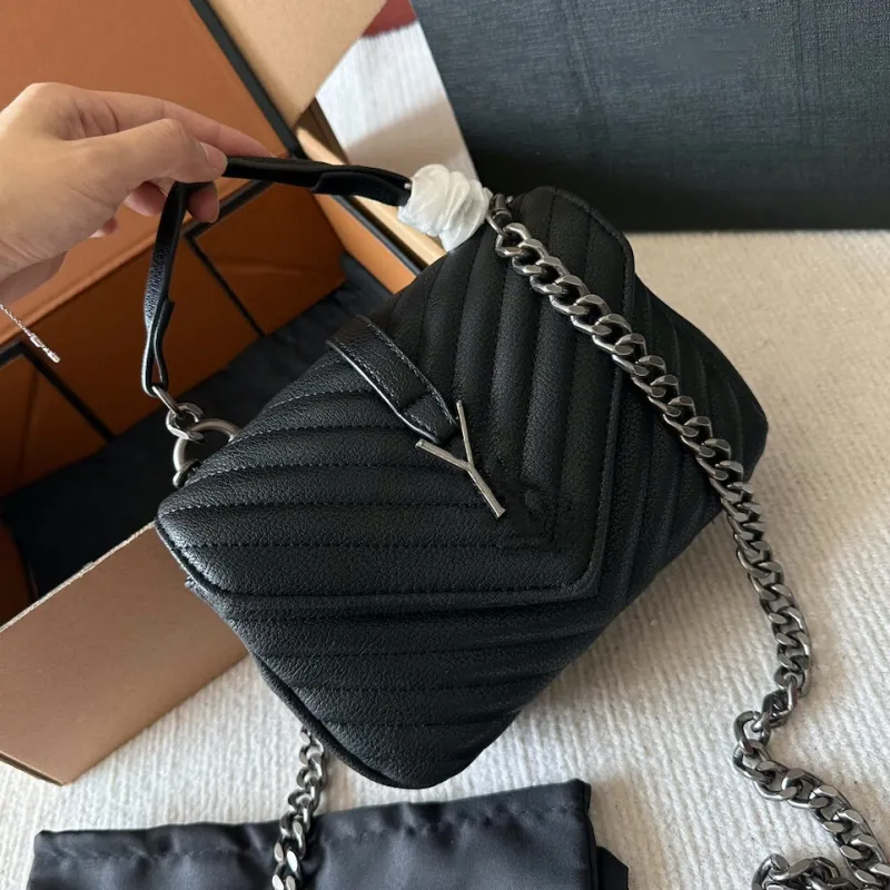 womens handbag designer bag shoulder bag soft leather bag black classic diagonal quilting chain double valve medium cross body caviar bag