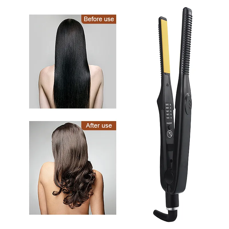 Before using hair high quality straightener