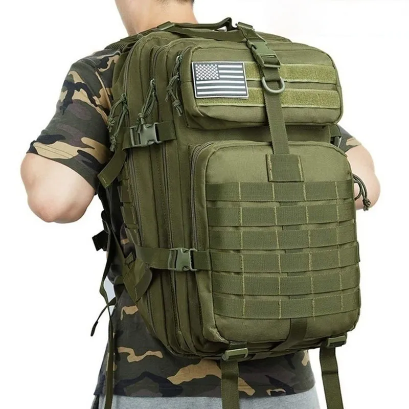 Sacs de plein air 30L50L Sac à dos tactique militaire 900D Nylon Sacs à dos étanches Sports de l'armée Camping Randonnée Trekking Sac de chasse 230617