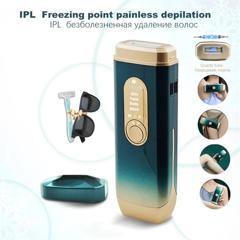 Epilator Laser Hair Removal Device Ice Cooling IPL Laser Epilator Home Use Depilador a Laser Laserowy for Women Laser Hair Removal 230617
