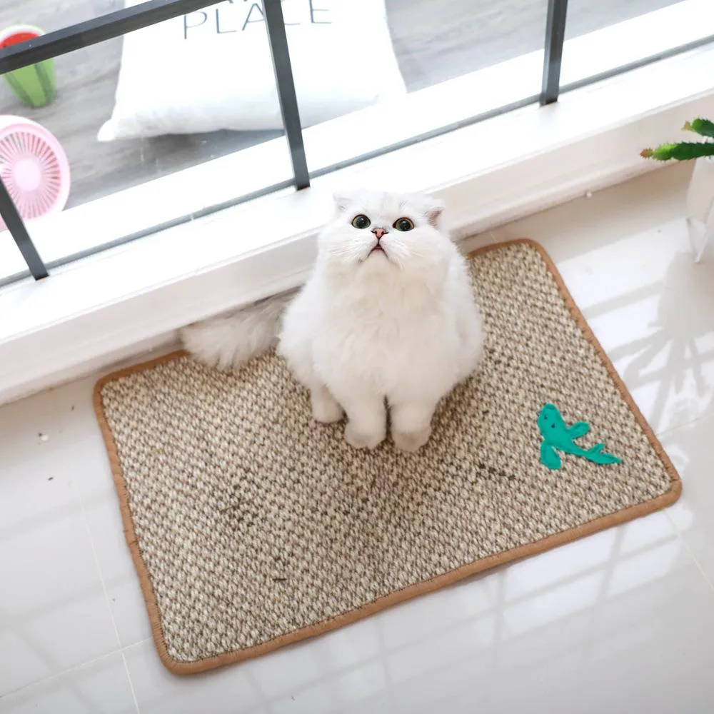 Tapis de chat pour animaux de compagnie pour animaux gratte-coussins