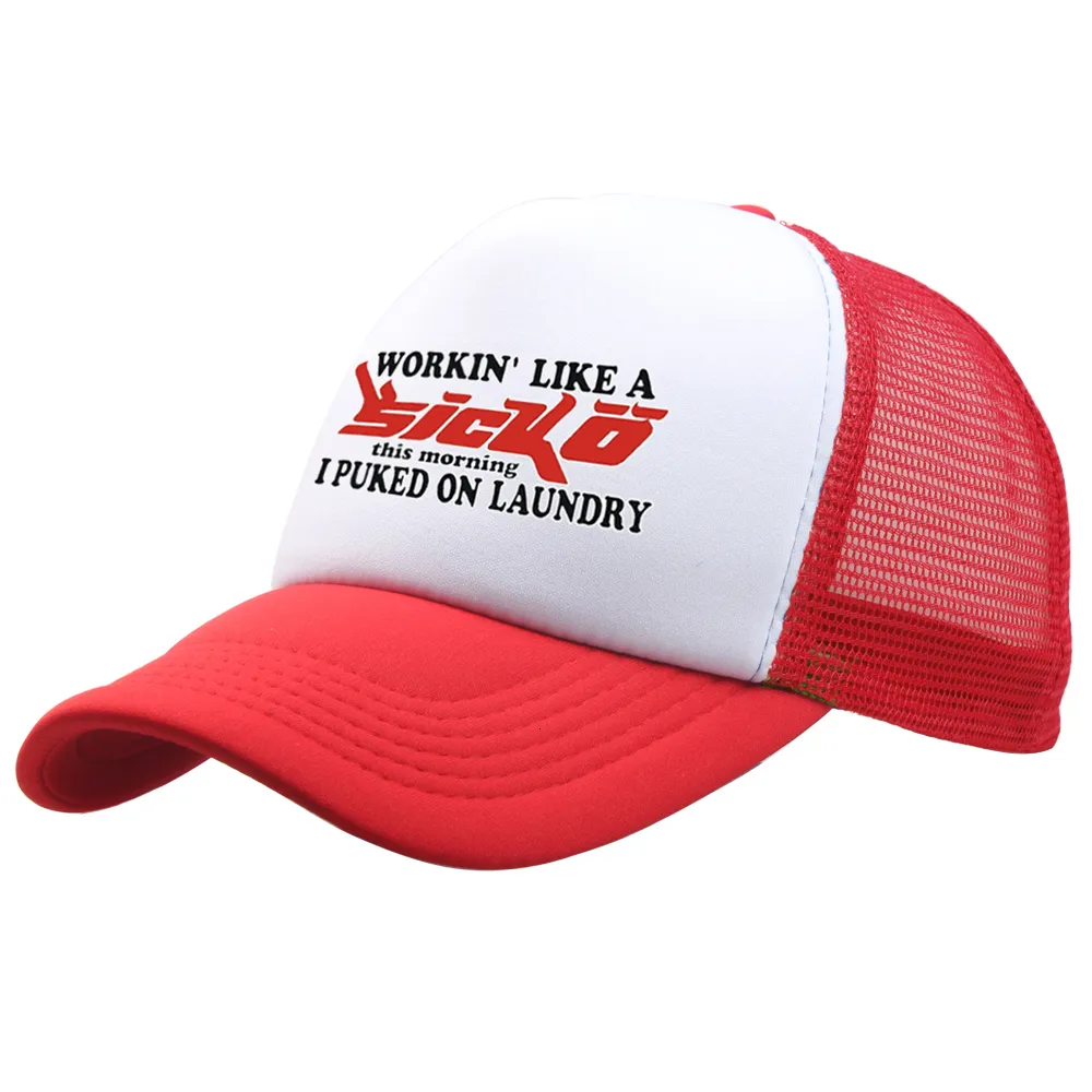 Retro Trucker Hat - IAN CONNOR SICKO Inspired Ball Cap  display picture 3