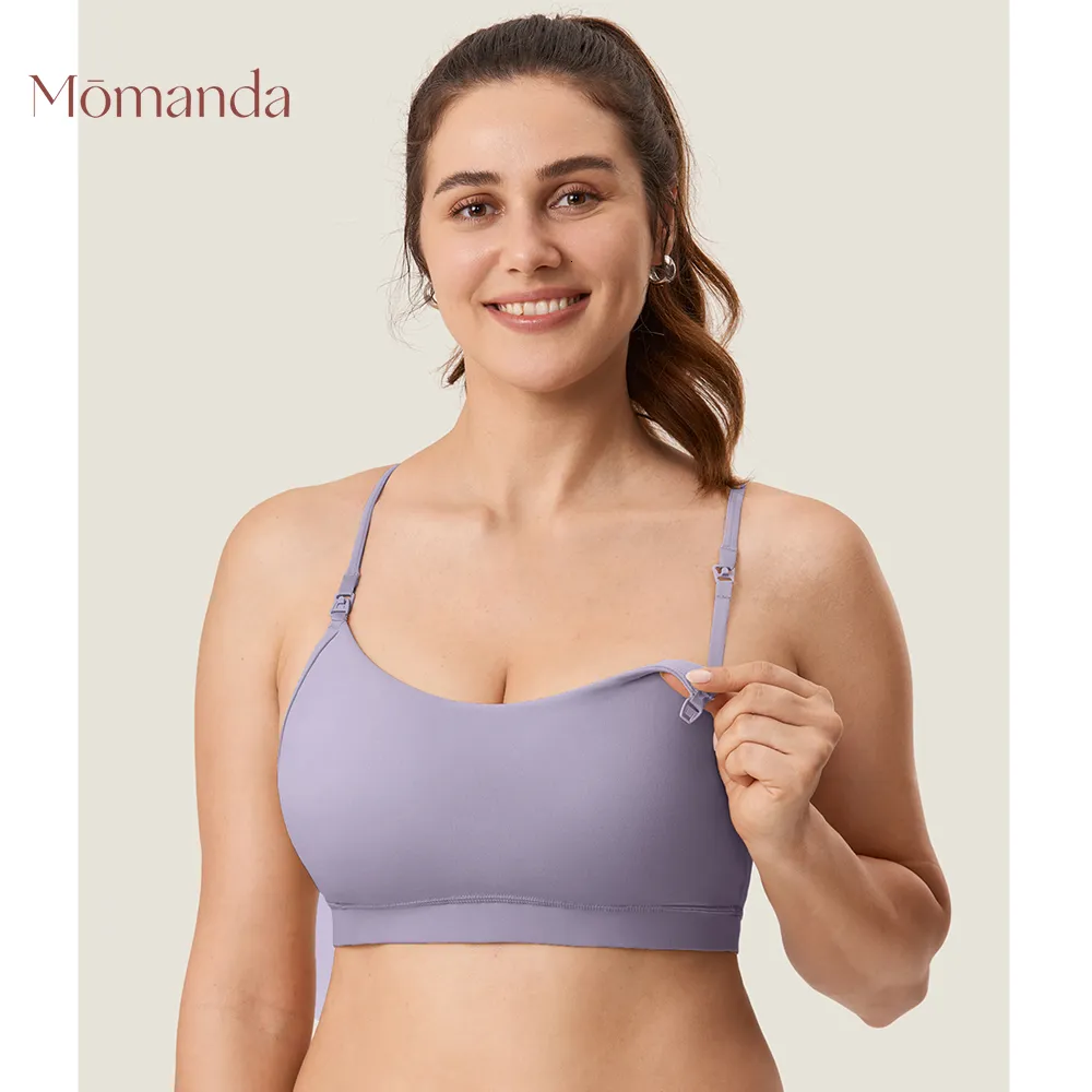 Maternity Intimates MOMANDA Womens Nursing Sports Bra Support Y Back  Racerback Breastfeeding Padded Workout Yoga Bras S M L XXL Plus Size 230617  From 21,68 €