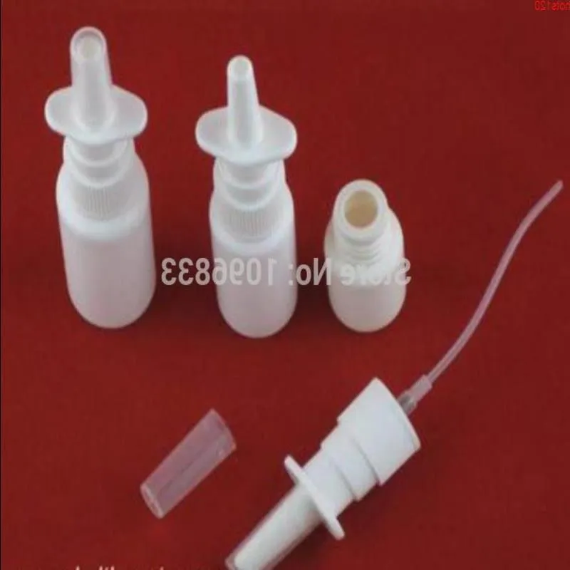 Bottiglia spray orale nasale da 30 ml, bottiglia medica, bottiglia bianca in plastica PE 30cc, 150pcs/Lothood Qty XQVKB