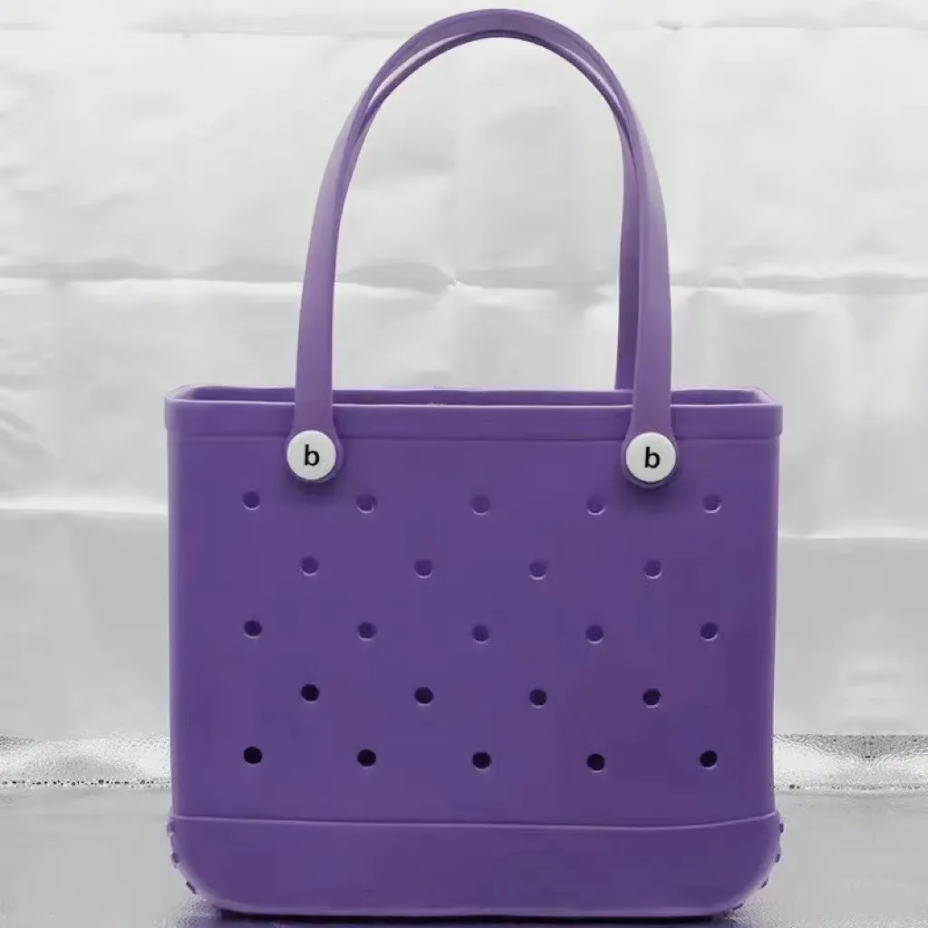 Wholesale Custom Silicone Beach Tote Bag Fashionable Eva Plastic