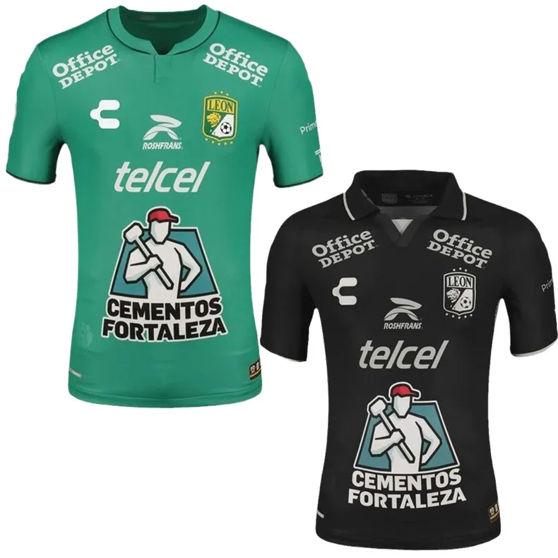 2023 2024 Club Leon camisas de futebol 23 24 Romero Rodriguez Frias camisas de futebol fora de casa