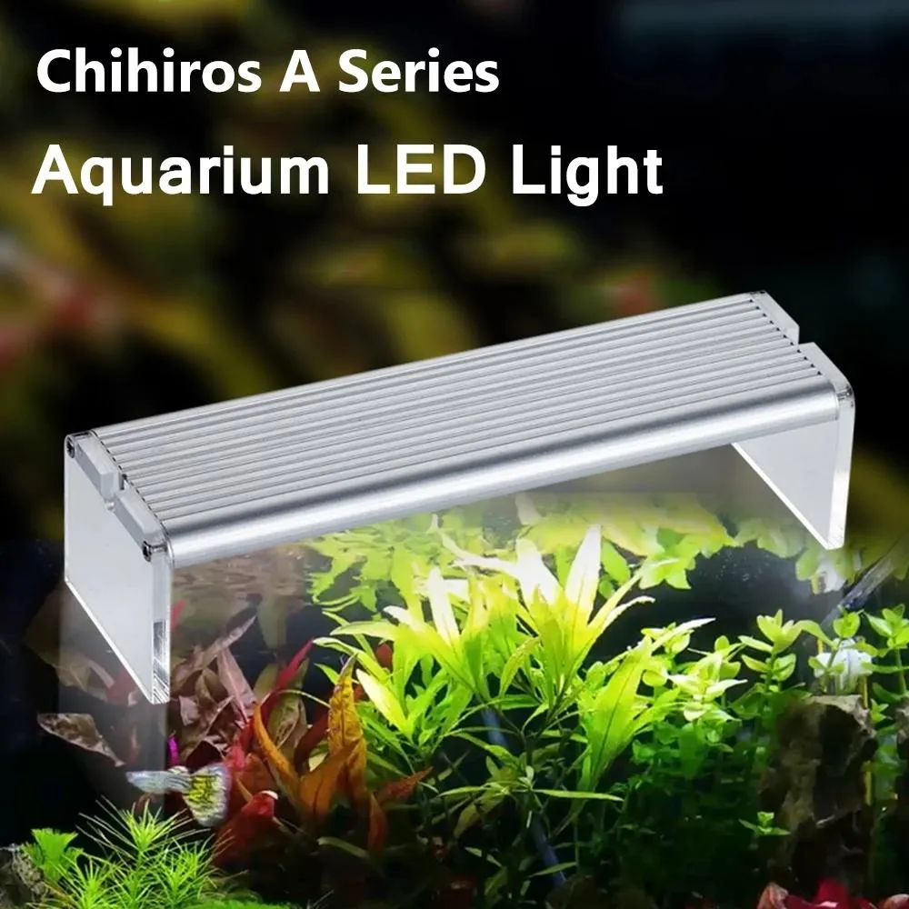 Iluminações Chihiros Aseries Aquarum Led Light Planta Crescer Iluminação 110 ~ 240V 5730 SMD Fish Tank Metal Suporte Sunrise Sunset Iluminação Contro