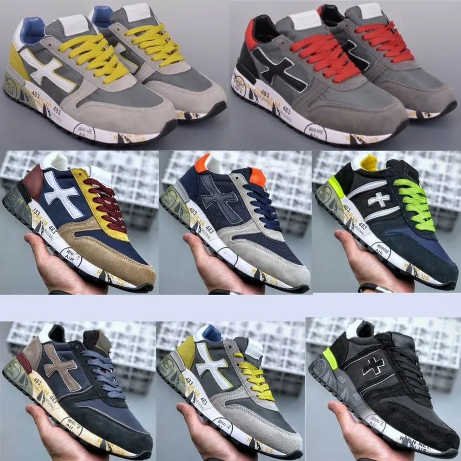 Italy Pretty MIATA Mens Basketball Shoes 483 Steven Leather Mick Lander Black Red Grey Blue Brown Retro Men Casual Trainer Beige White Walking Jogging Sports Sneaker