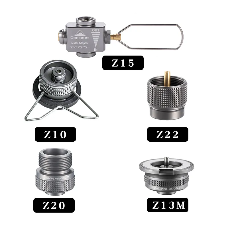 Adaptateur de cuisinière à gaz Camp Kitchen Saver Plus avec recharge d'accessoires au butane Équipement de camping 230617