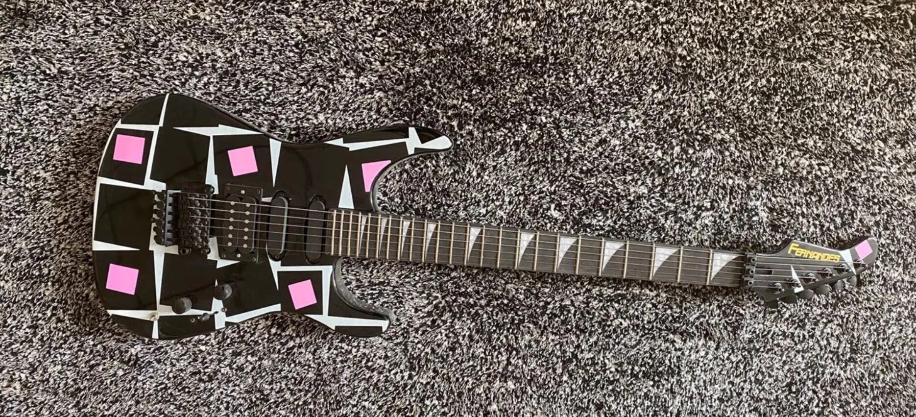Fernandes Adrian Vandenberg Signature Electric Guitar 1986 Model