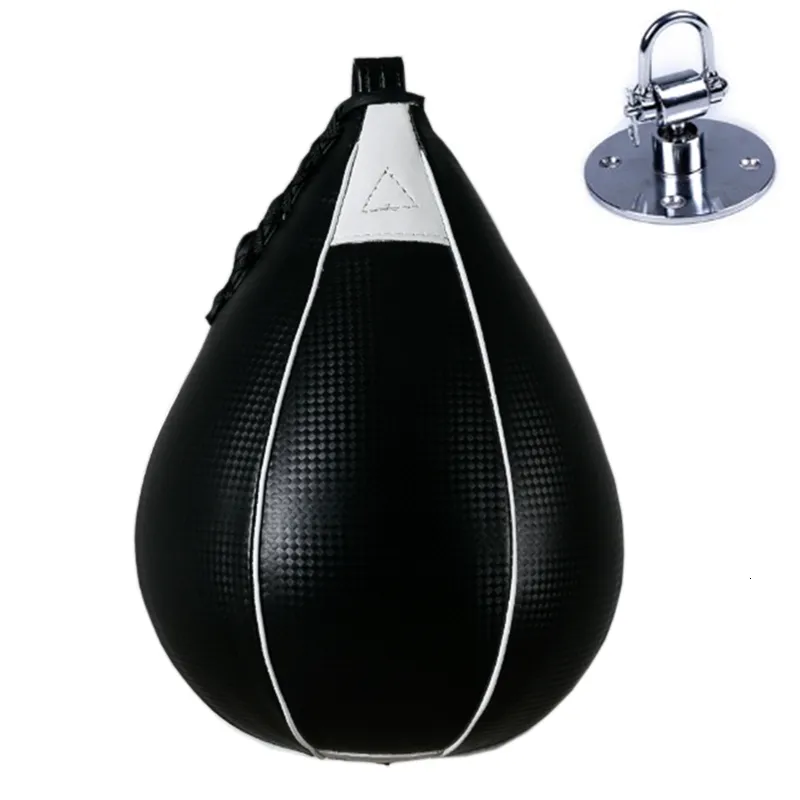 Punchingbälle Boxen Birnenform PU Speed Ball Drehbarer Boxsack Boxeo Speed Bag Punch Fitness Trainingsball Gym Übung Beweglichkeit 230617