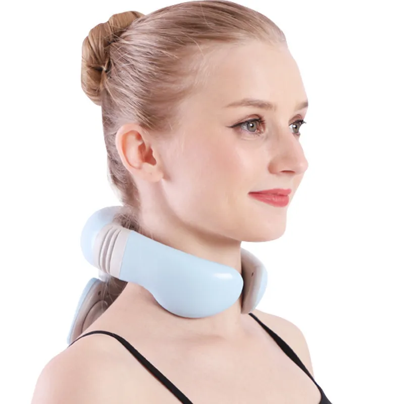 Reliever smart 4d magnetic pulse heated electric shoulder neck massager sale