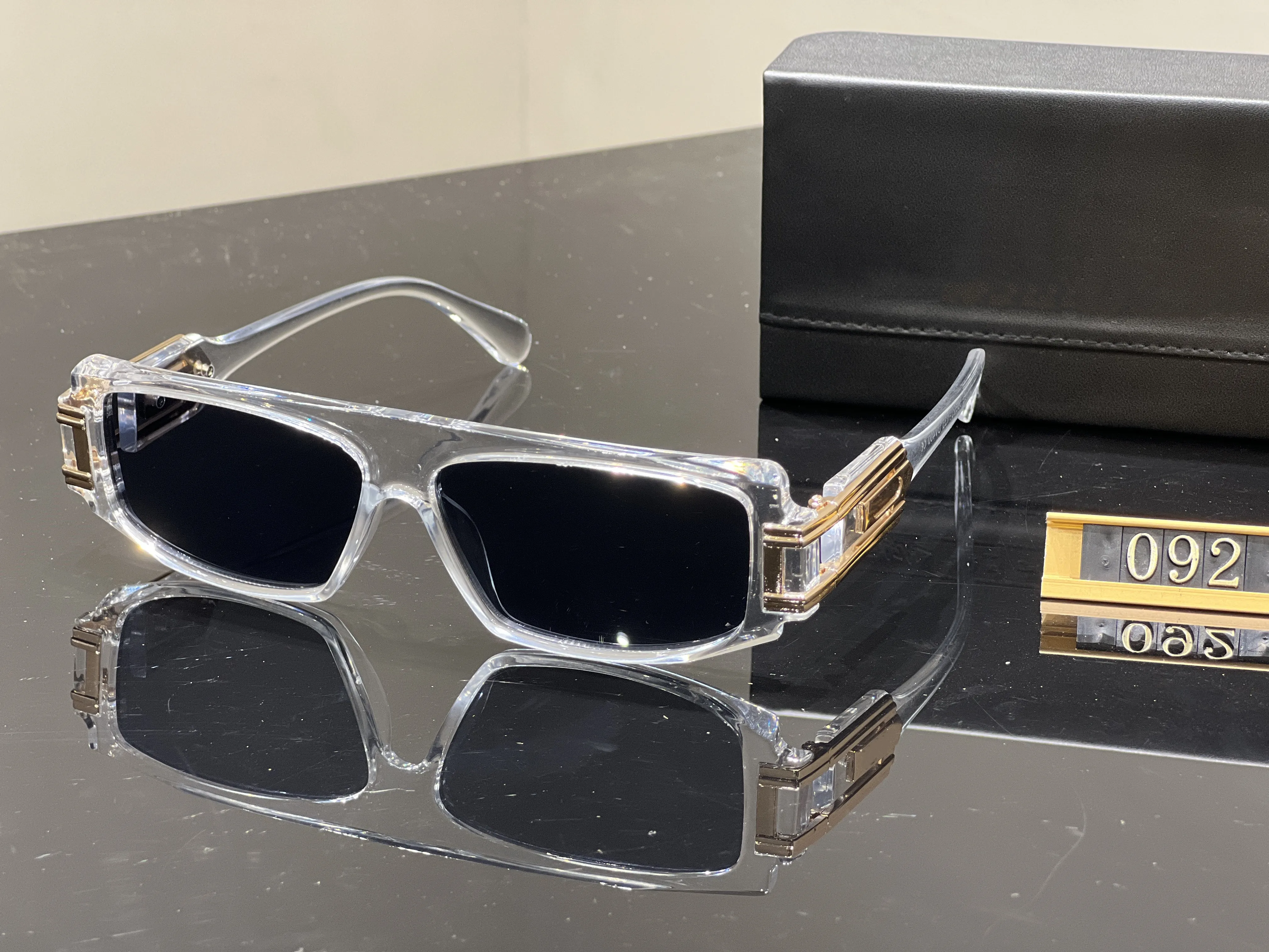 المصمم الشهير نظارة شمسية كبيرة الحجم مربع الصيف للنساء Adumbral Goggle أعلى جودة العدسة UV400 مختلطة اللون مع Box092 الأصلي