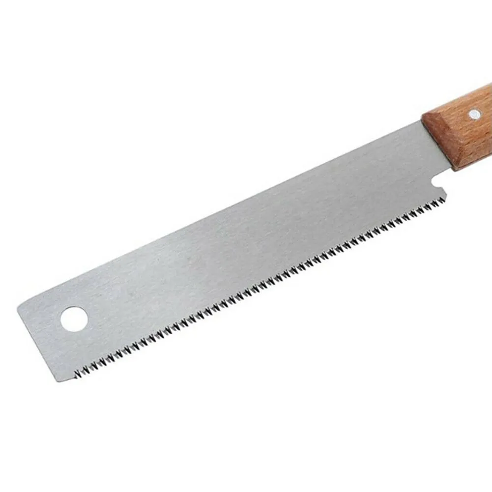 Zaag Hand Saw Beech Wooden Handle Fine Cut Saw家庭用木工園の剪定フラッシュカットトリミングツール