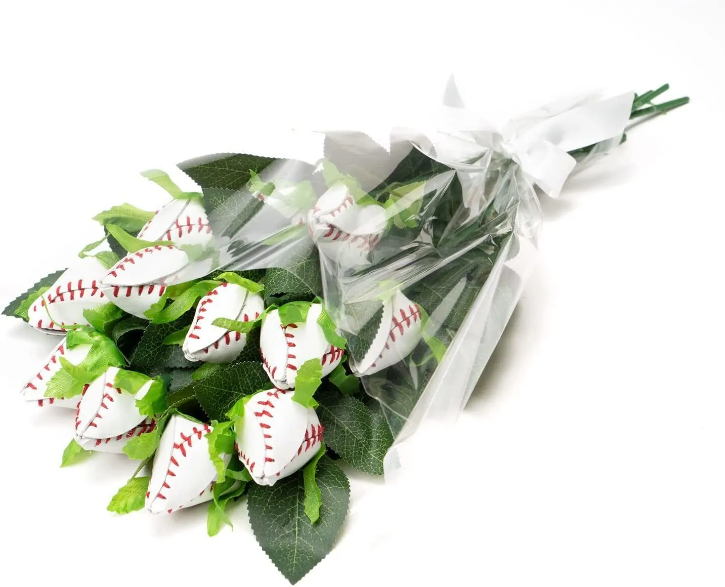 Gry nowości 12PC Baseball Rose sztuczne prezenty baseballowe Motyw sportowy Rose Dekoracje dla mężczyzn Women Room Team Wedding Party Dekoracja 230617